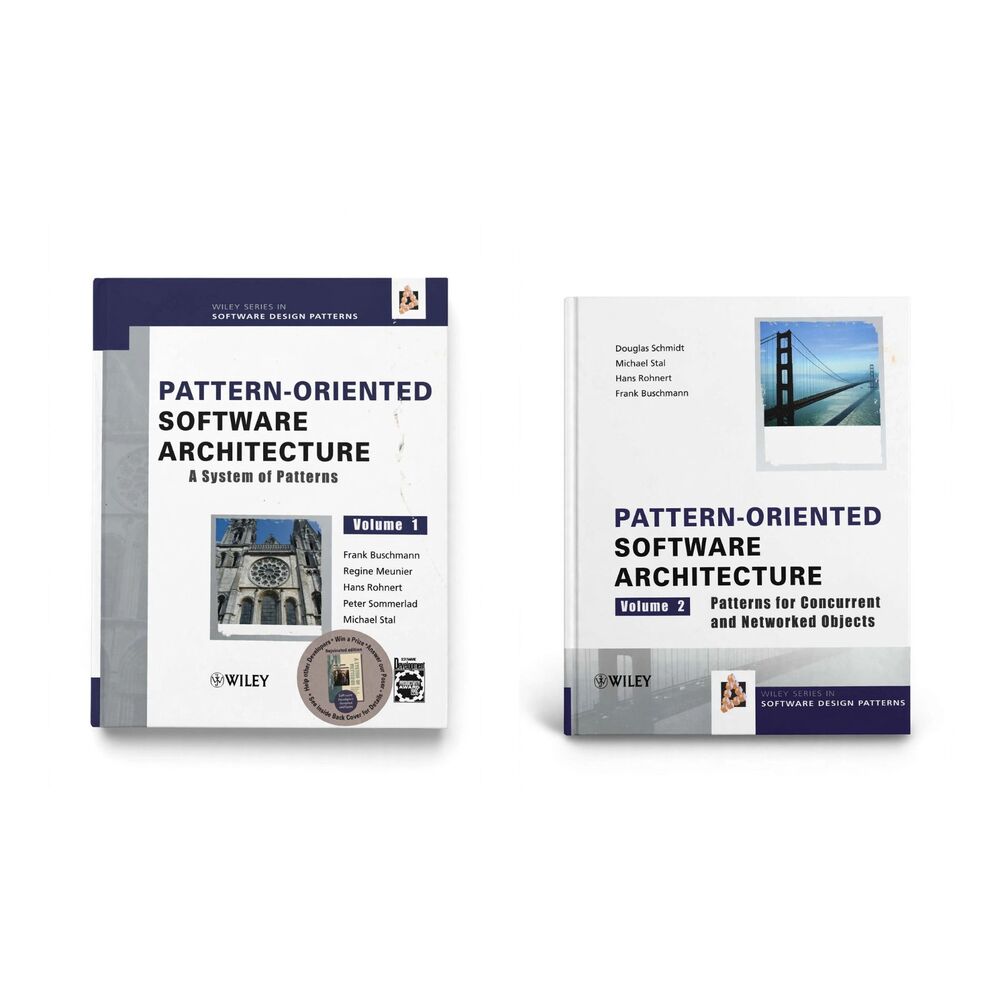 POSA Lot - Pattern-Oriented Software Architecture Vol 1 & Vol 2 Hardcover Wiley